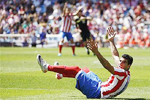 La Liga: Falcao hat-trick nudges Atletico closer to Europe