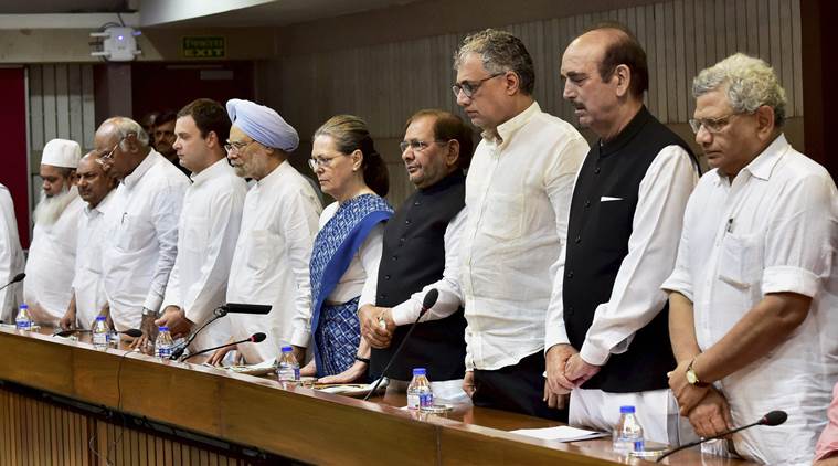 art of opposition, Congress and opposition parties, election defeat in Delhi and Bihar for the BJP, Oppositions choice for President, Congress performance in UP Elections, Opposition on vigilantism, Indian Express Opinion Columns 