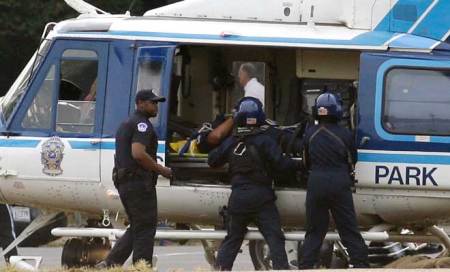 Multiple shots fired at Capitol Hill in US,one policeman injured