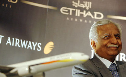 Jet Airways,Etihad Airways Rs 2,058 crore deal gets CCI clearance