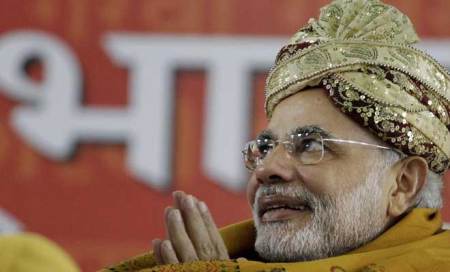 It’s literally a fight to grab Modi’s chair