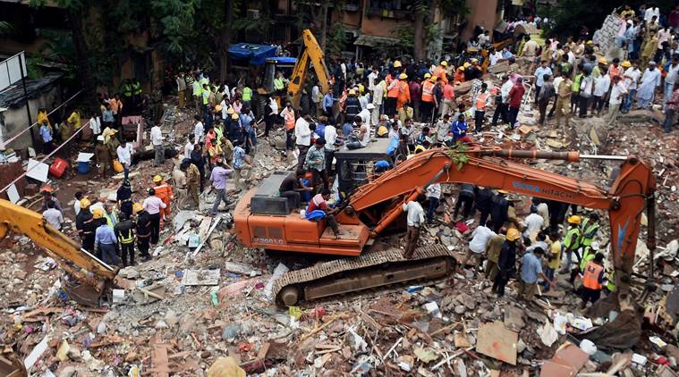 Mumbai Police, BMC news, Siddhi Sai building, Ghatkopar Building collapse, India news, Maharashtra news, India news