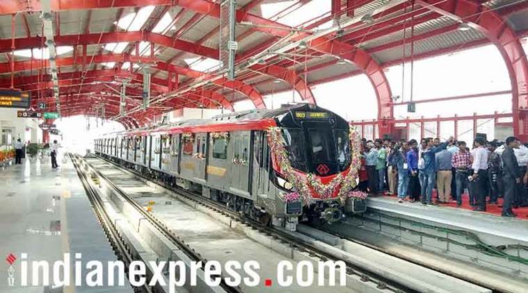 lucknow metro, lucknow metro services, lucknow metro tobacco, lucknow metro service, LMRC, Lucknow news, indian express news