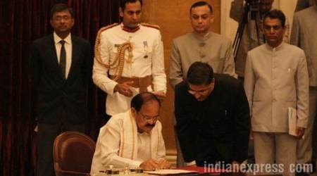 Venkaiah Naidu takes oath as 13th Vice-President of India