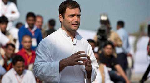 Rahul Gandhi said the Centre is working towards giving certain minimum rights and security to people of the region all over India. (PTI)