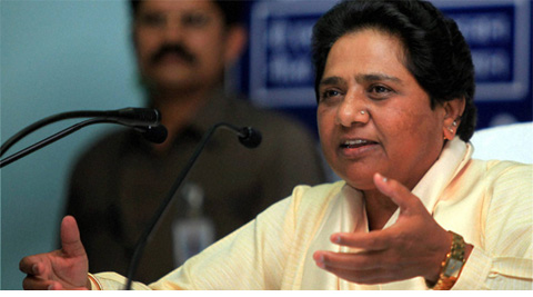 Mayawati said that she has already gone with the saffron party in the state and would not do it again as there had been no change in its ideology.