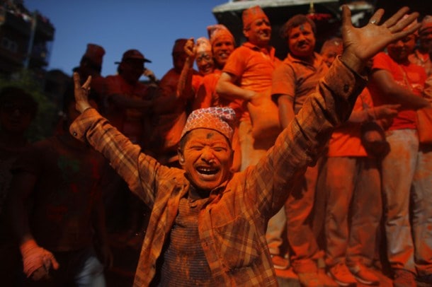 Photos Nepal Celebrates New Year The Indian Express