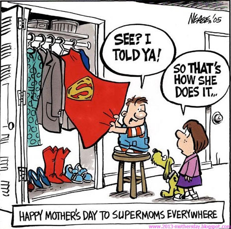 mother wishes lol funniest mothers funny happy express cartoon quotes mom super moms superhero daughter sayings card superwoman friends sweet