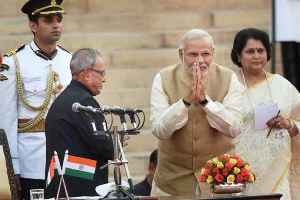 Photos Narendra Modi Sworn In As Indias 15th Prime Minister The Indian Express 7206