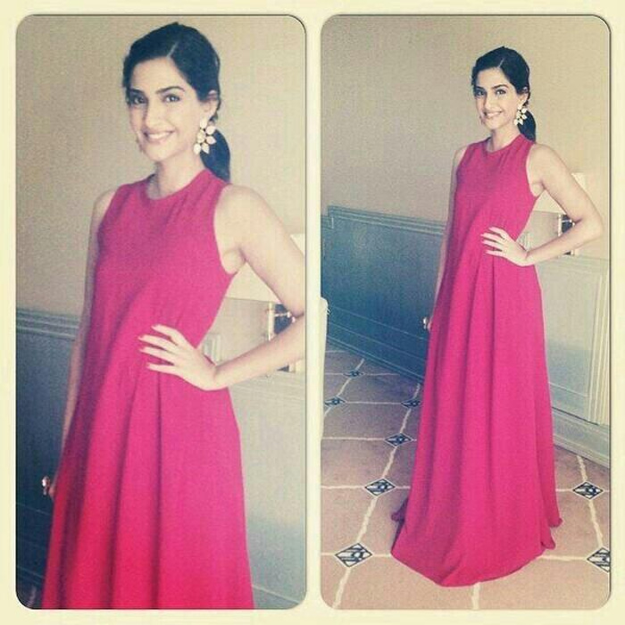 Cannes 2014: Sonam Kapoor oozes oomph in red
