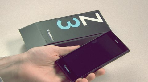 The BlackBerry Z3. (Source: blogs.blackberry.com)