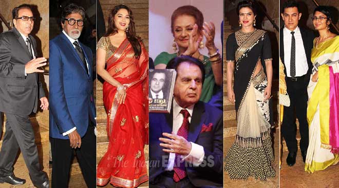 Bollywood A-listers launch Dilip Kumar's autobiography