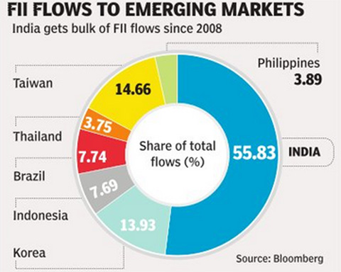 fii invest in indian stock market