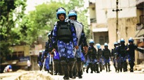 2 mosques burnt in riot-hit Mewat village, curfew on