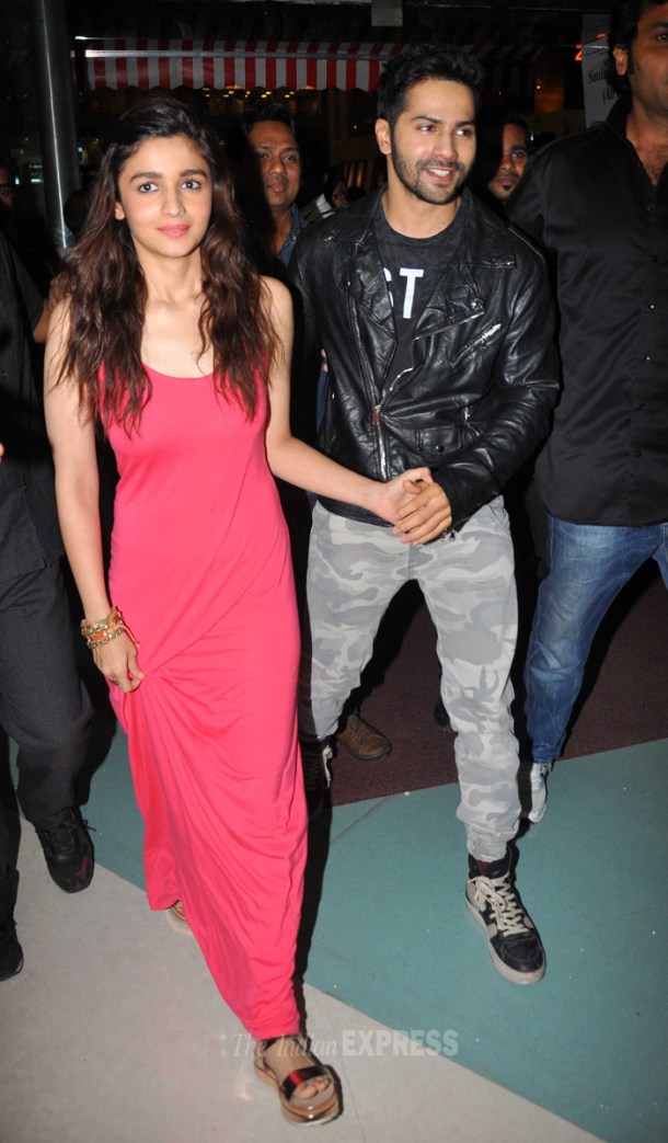 Photos Varun ‘humpty Dhawan Romances Alia Bhatt The Indian Express