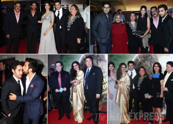 PHOTOS: SRK, Gauri, Ranbir, Rekha, Kapoors at Armaan Jain’s ‘Lekar Hum