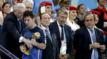 Lionel Messi consigned to live in the shadow of the Cup greats