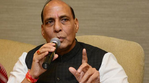 Union Home Minister Rajnath Singh. (File picture)