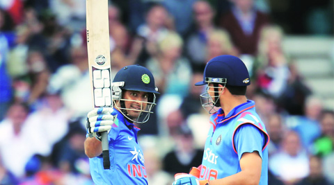 Ambati Rayudu provided solidity for India in the middle order. (Source: Express file photo)