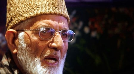 Geelani meets Paki high-commissioner..... Geelani