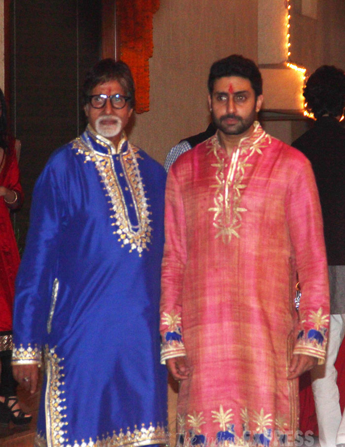 PHOTOS: Inside Pics Of Bachchans Diwali Bash: Aishwarya, Abhishek ...