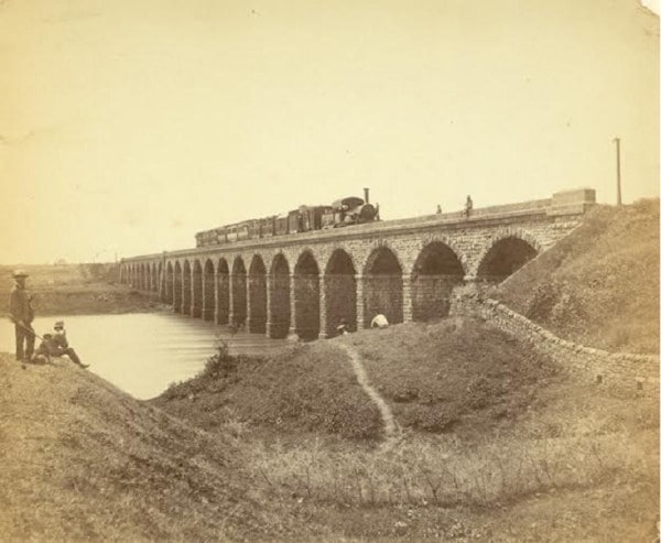 The first steam train of 1853 covered a  distance from Bombay to Thane in an hour and 53 minutes