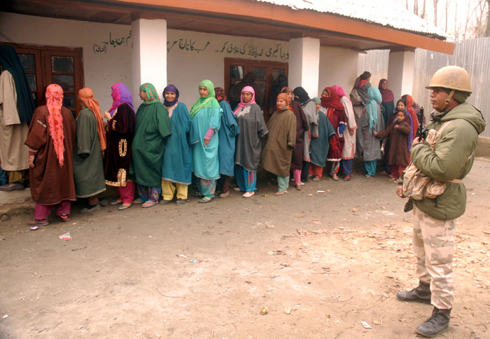 PHOTOS: Record voter turnout in Jammu and Kashmir polls | The.