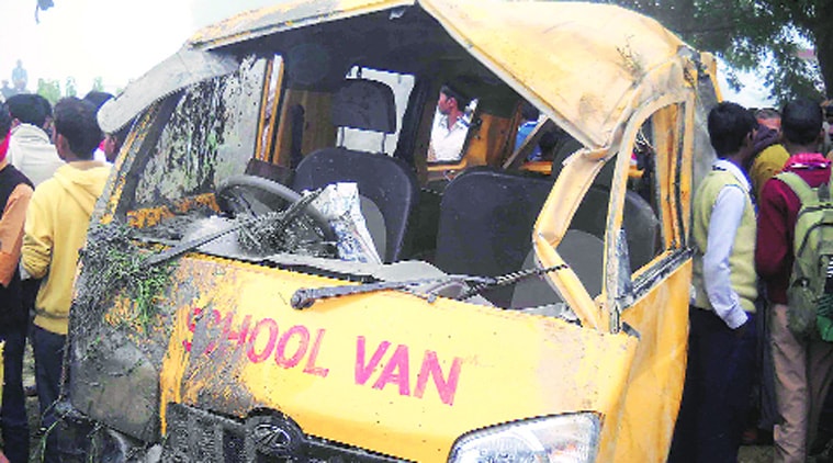 Image result for school van accident train