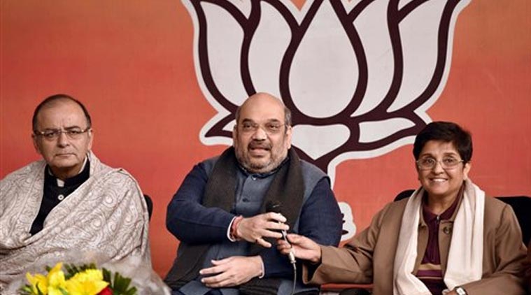 Delhi Assembly elections: Kiran Bedi joins BJP; Amit Shah says CM.