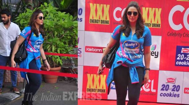 PHOTOS: Bipasha, Malaika, Huma, Sonam and Varun at CCL red carpet | The