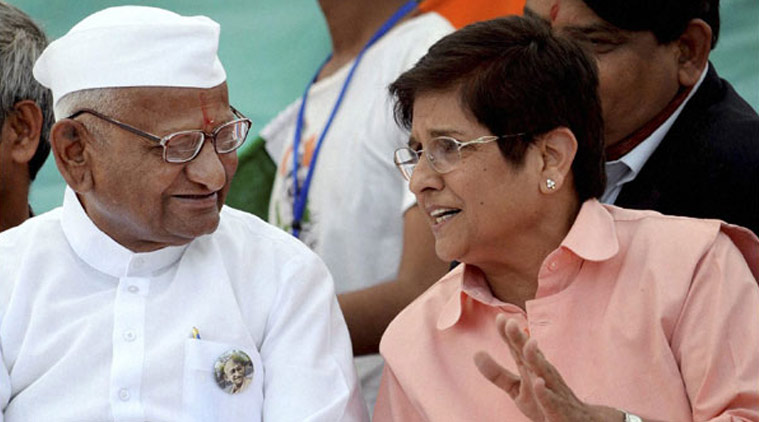 Kiran behen joining BJP doesnt affect me: Anna Hazare | The.