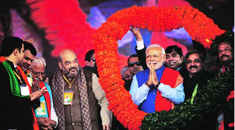 Modi sets poll pitch: Its BJP vs AAP in Delhi | The Indian Express