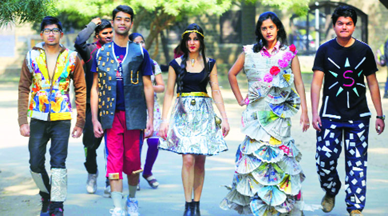 waste fest, fergusson college, wonders from waste, garbage musical