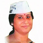 Bandana Kumari, Shalimar Bagh – Kumari, a prominent leader of the AAP&#39;s women&#39;s wing, returns to the state assembly from Shalimar Bagh, considered to be a ... - bandana