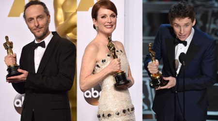 Oscars 2015: Eddie Redmayne, Julianne Moore adjudged Best Actor, Actress, ‘Birdman’ wins four