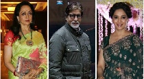 Hema Malini, Amitabh Bachchan, Madhuri Dixit