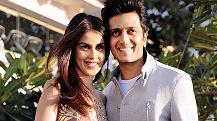 Image result for riteish genelia