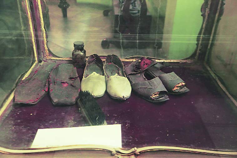 Netaji's shoes on display