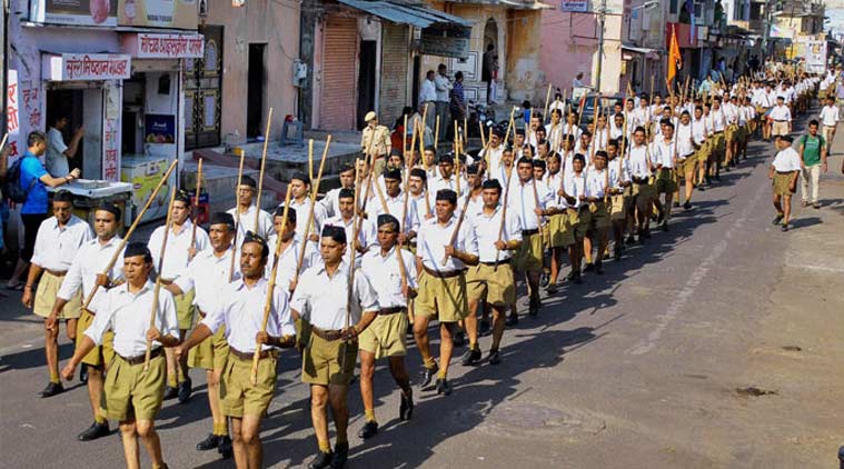 Rashtriya Swayamsevak Sangh, RSS, Parmukh J Nandakumar,  Yogi Adityanath, Gorakhsnath Hospital, Vishwa Hindu Parishad,  Pravin Togadia, 