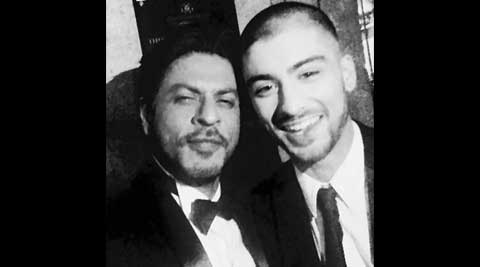 Shah Rukh Khan's selfie with Zayn Malik is India's most retweeted photo - The Indian Express