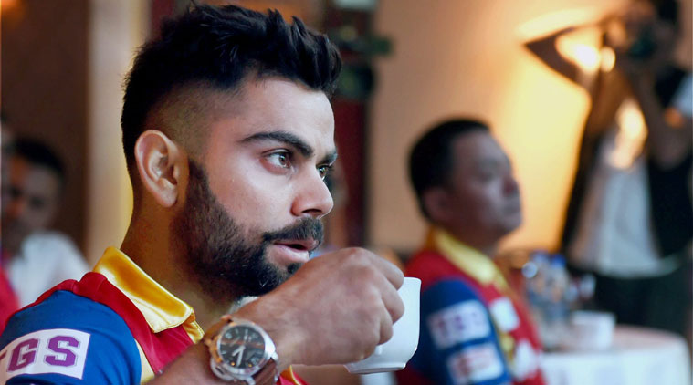 Virat Kohli RCB, RCB Virat Kohli, RCB Jersey, Jersey RCB, Kohli RCB, Indian Premier League, IPL 8, IPL 2015, AB de Villiers, Chris Gayle, Cricket News, Cricket