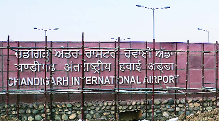 PPP, Chandigarh international Airport, airport name, protest, protest, chandigarh news, city news, local news, Chandigarh newsline, Indian Express
