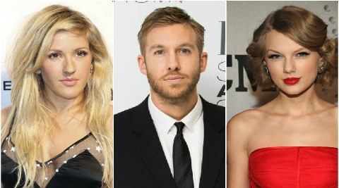 Ellie Goulding, Taylor Swift, Calvin Harris