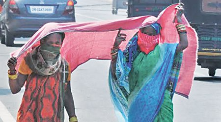 Odisha sizzles in the summer heat