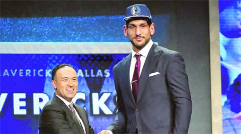Satnam Singh NBA, Satnam Singh Dallas Mavericks, Mukesh Ambani, Nita Ambani, NBA draft, Dallas Mavericks, Sports News, Sports