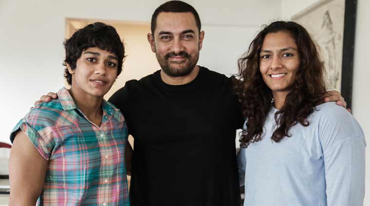 Image result for The Phogat sisters with amir