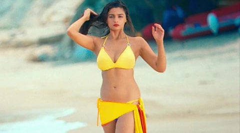 alia bhatt, actress alia bhatt, alia bhatt bikini, alia bhatt shaandaar, shaandaar, udta punjab, alia bhatt shahid kapoor, alia bhatt bikini in movie, entertainment news