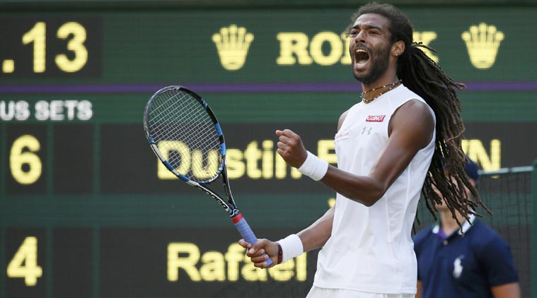 Wimbledon 2015, Wimbledon, Dustin Brown, Rafael Nadal, Brown Nadal, Andy Murray, Murray, Andy Murray Tennis, Andy Murray Wimbledon, Robin Haas, Sports News, Sports.