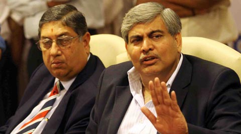Shashank Manohar, Shashank Manohar BCCI, BCCI Shashank Manohar, BCCI chief, Board of Control for Cricket in India, N Srinivasan, Srinivasan BCCI, BCCI Srinivasan, Cricket News, Cricket