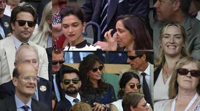 Deepika, Anushka, Kate Winslet, Bradley Cooper: Celebs galore at Wimbledon 2015 - The Indian Express